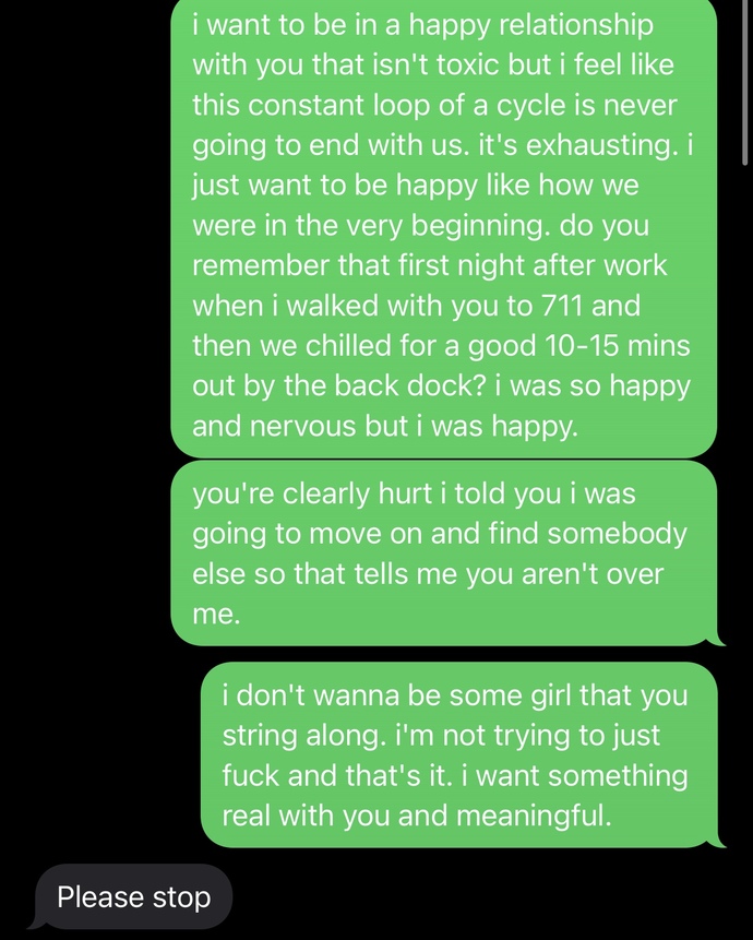 Does he sound hurt, angry, mad, disappointed? I’m not sure how to take the responses?