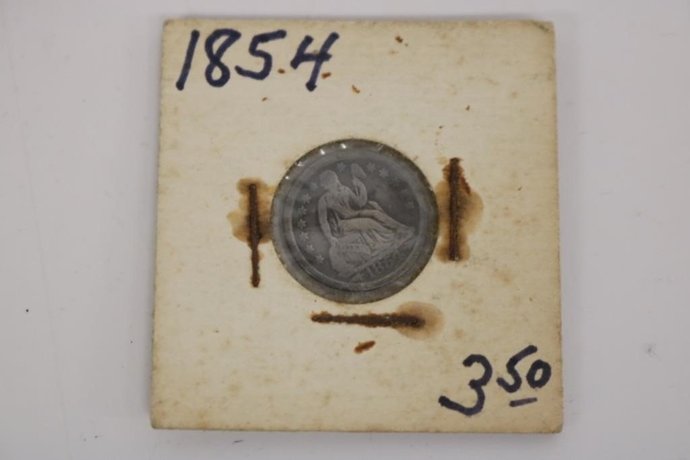 1854 3 cent nickel