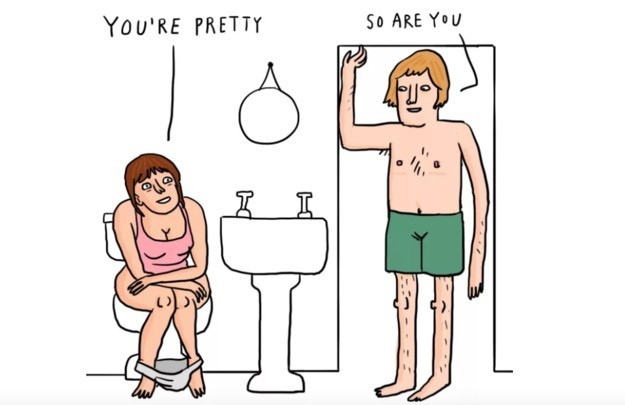 What is your opinion on using the bathroom/washroom/restroom in front of your girlfriend/wife or boyfriend/husband?