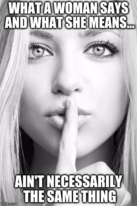 Which of the Survey choices do you think is most applicable to the way a woman thinks?