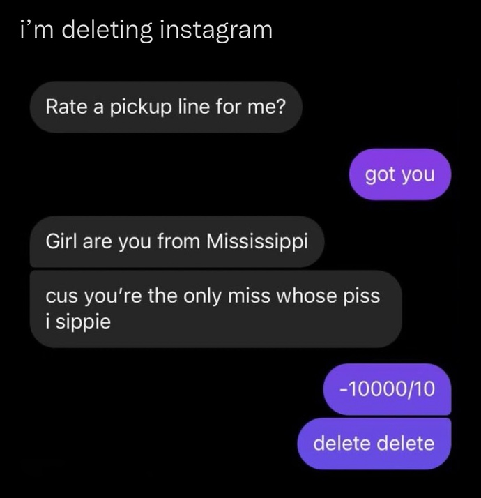Strange pickup lines that have stuck with you?