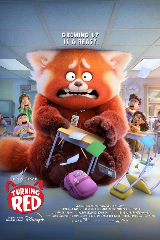 Have you seen the new Disney movie Turning Red?