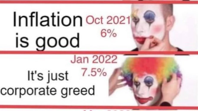 Do you believe Biden on inflation?