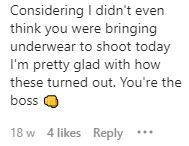 Heres what the photographer said... Hmmm. Interesting :P
