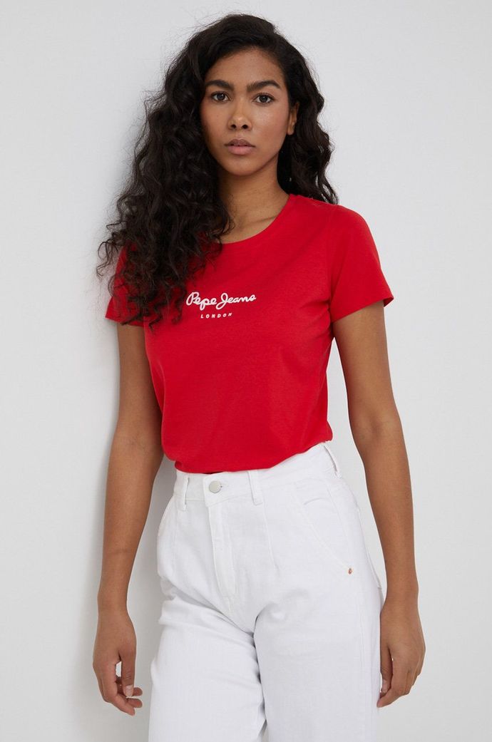 Which red tee would you choose? Also, any recommendations what to pair it with?