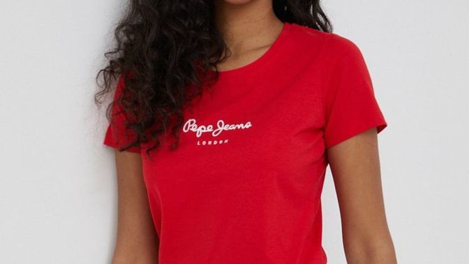 Which red tee would you choose? Also, any recommendations what to pair it with?
