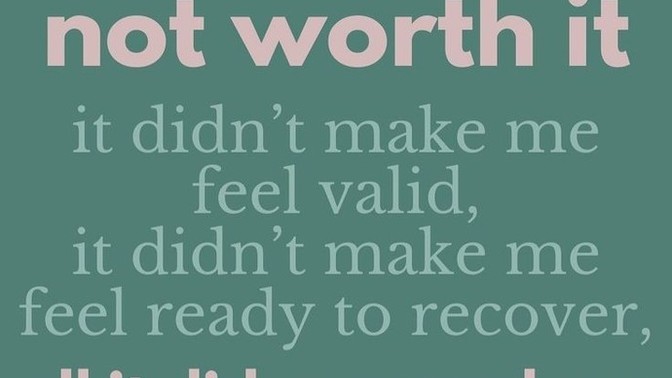 Would you ever date someone with an eating disorder?