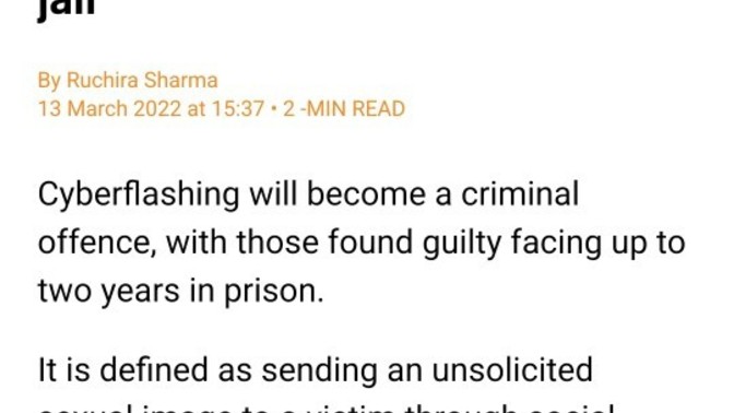 Well, this site may be doomed then?