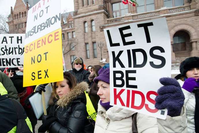 Should sex education be taught in kindergarten or no? Why or why not?