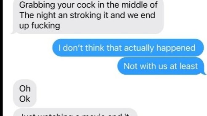 Is he trying to make me jealous with this screeshot? Why would he think it's ok go send me this. ?