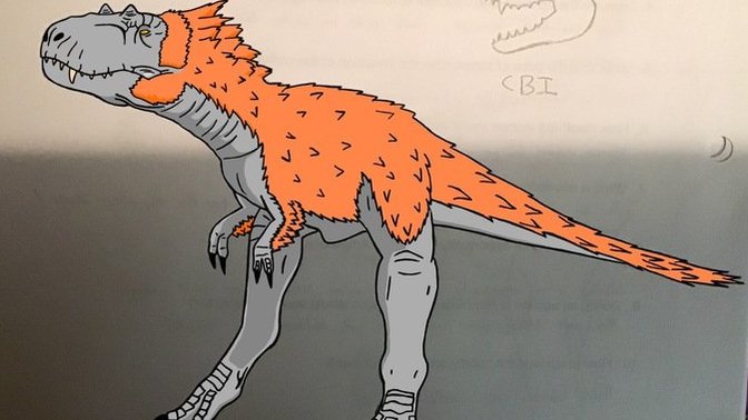Lythronax with color?