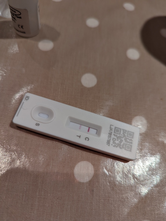 Is this a positive Covid test?