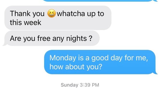Should I go on a date with this guy who responds once every 24 hours?