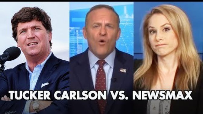 You Know Tucker Carlson Is Such A Putin Ass Kisser That Even Newsmax Is Calling Him Out?