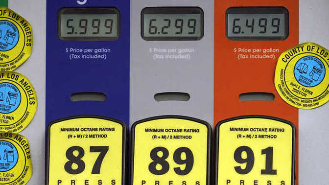 The price of crude oil dropped $30/BBL. Have you notices gas prices going down?