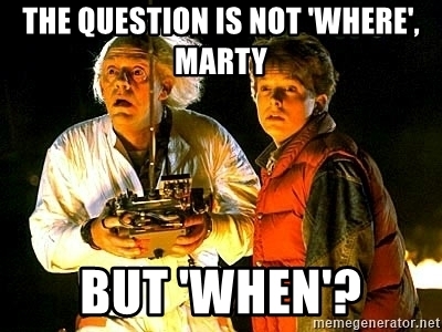 What would you do if you woke up in good ol 1985?