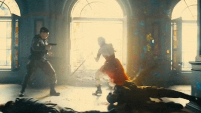 #SeeBelow Based off these two scenes alone, who kicked ass better, Harley or Rasputin?