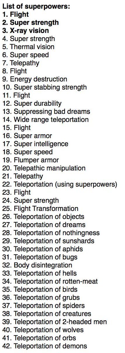 Im giving out superpowers to all those who want them. But you gotta convince me why you deserve to have one. Can you prove yourself worthy?