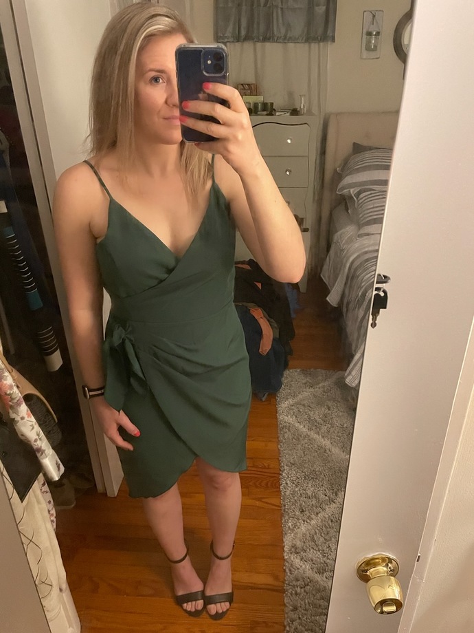 Hows this dress, I want to wear it on a date, is it coming off as too slutty?