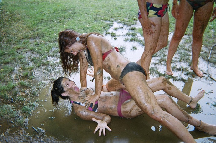 Have you ever seen female mud wrestling in person or on a video?