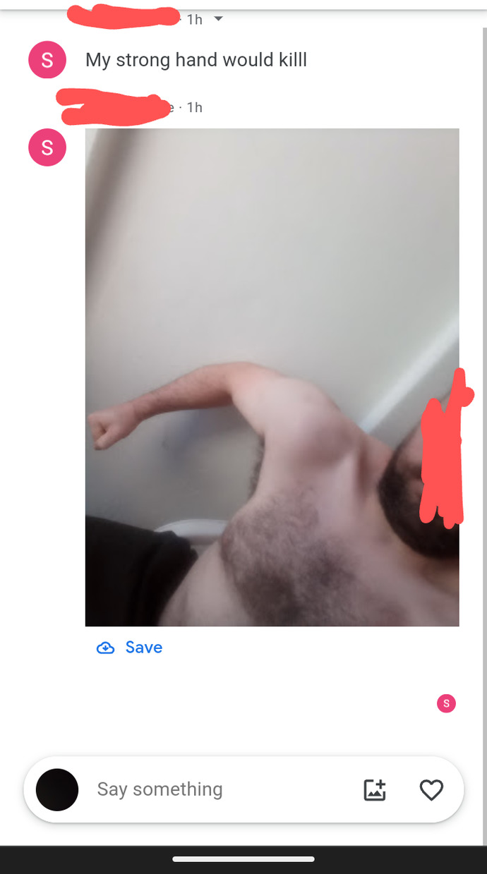 Would you consider this a threat sort of?