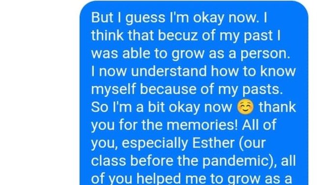 Do you think this is a good word to let my crush that I don't like him anymore and have already moved on my feelings from him?