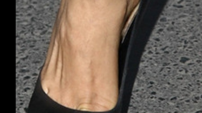 Shoeplay (shoes on and off at work or out in about)?