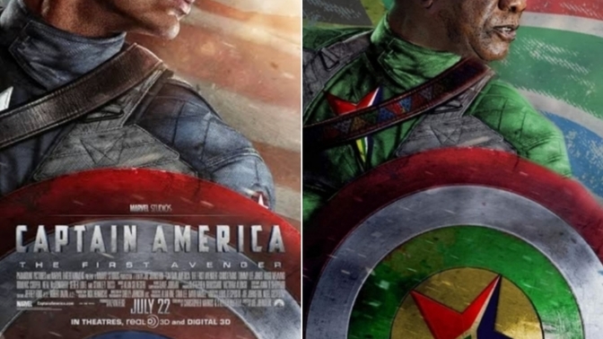 Would a Captain South Africa character work in the Marvel Cinematic universe?