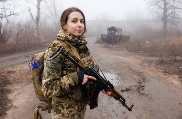 What you think of Ukrainian civilian women taking crash courses to fight in defense of their nation against Russia: admirable or stupid or whatever?