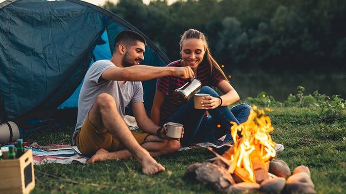 Would you rather go camping or be in a chalet with your girlfriend or boyfriend?