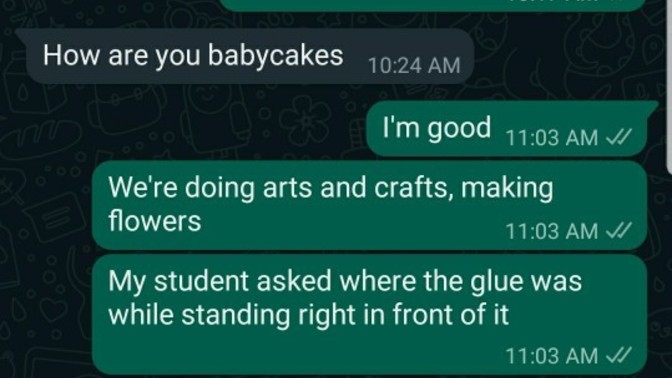 Why does my boyfriend ask how I'm doing if he doesn't intend to respond?