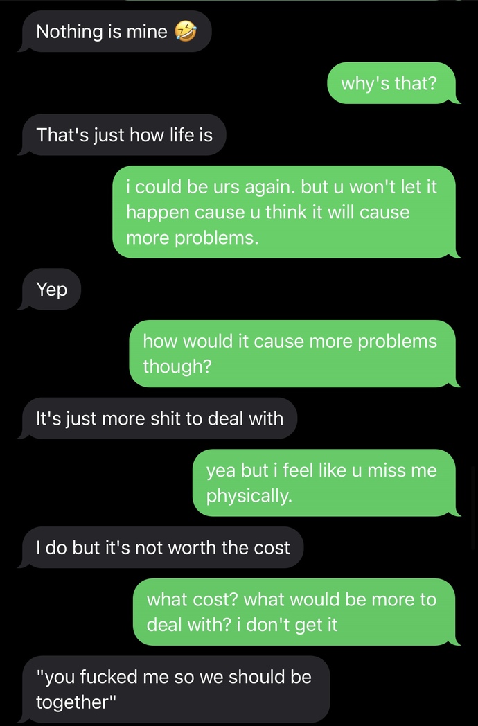 Honestly: what should I do with my ex who I’m still in love with?