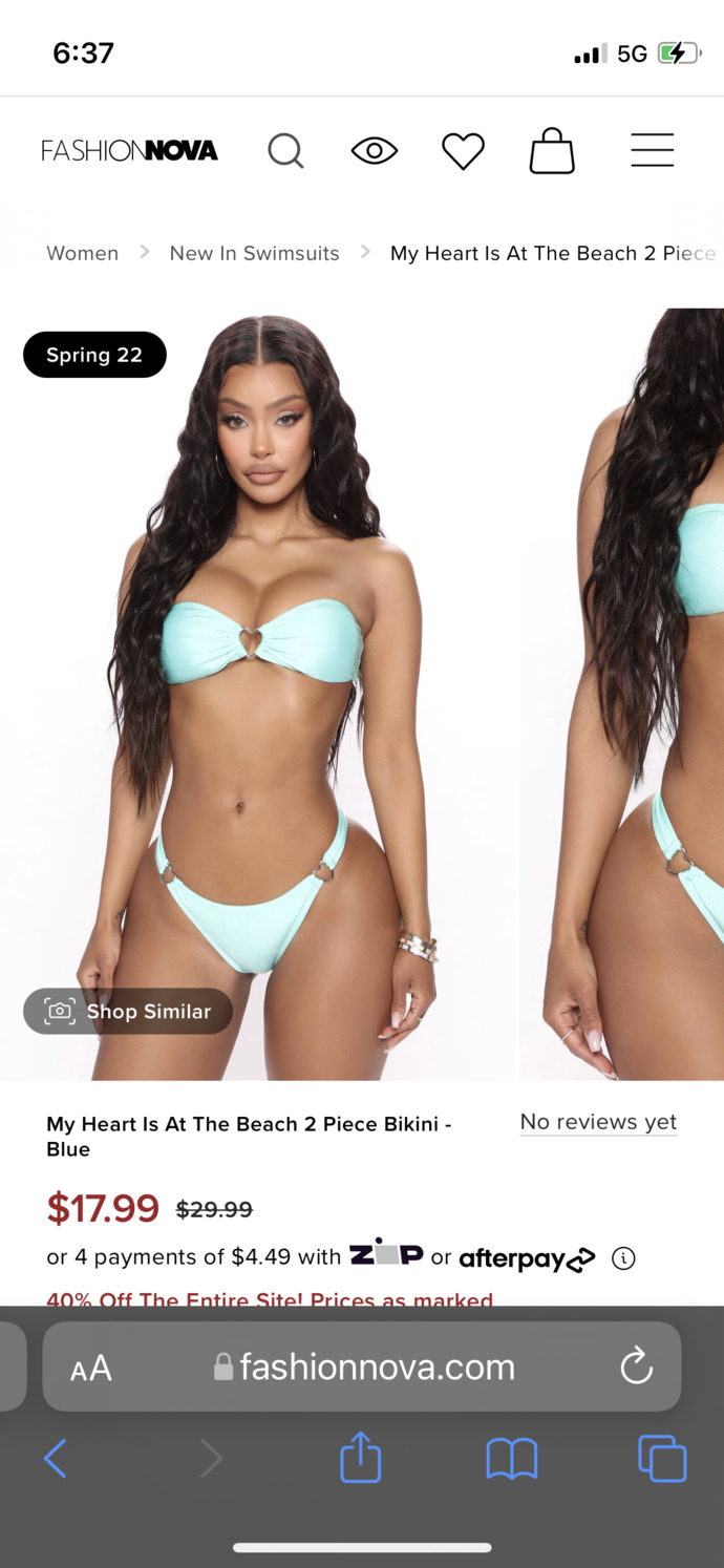 Bikini one or two?