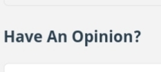 Before or After you Post an Opinion?