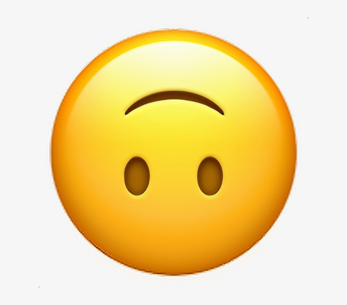 How do you interpret the Upside Down smiley emoji whenever it’s used?