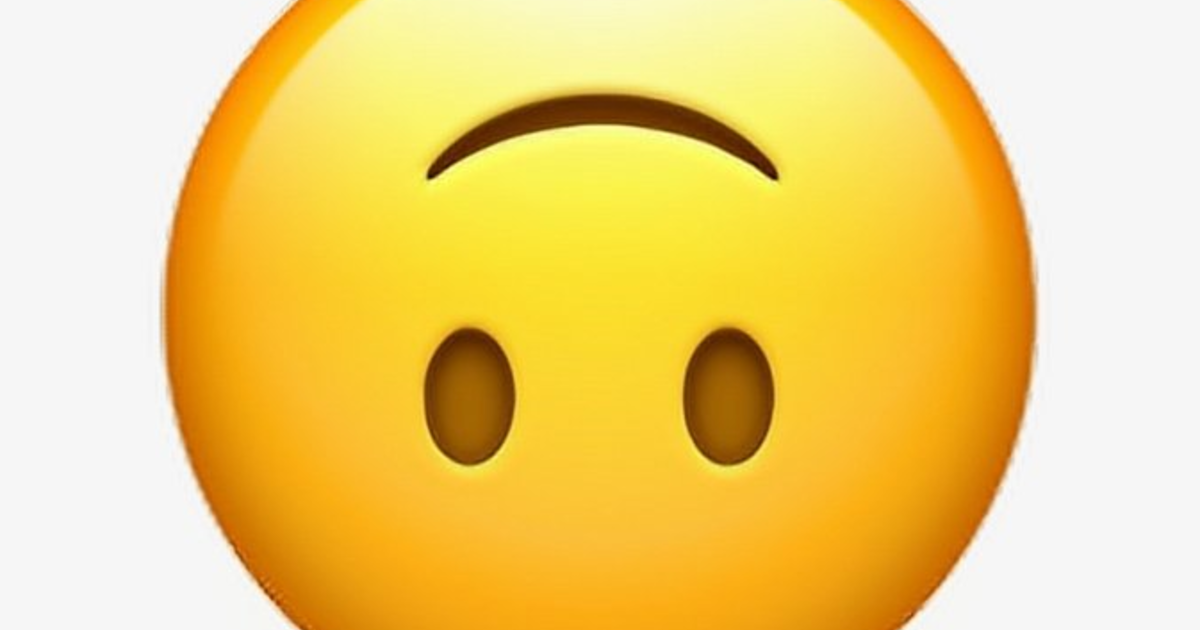 How do you interpret the Upside Down smiley emoji whenever it’s used
