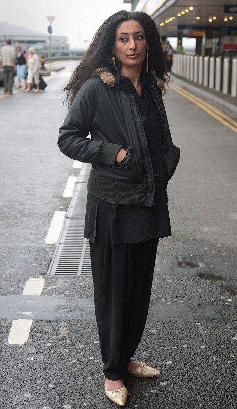 Shes really homeless in real life; living at Heathrow Airport like Tom Hanks and sh*t. Serves her right for being tall!