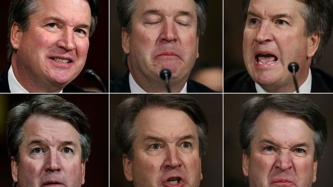 Was this a form of retribution for resorting Brett Kavanaugh to tears - and as a form of payback by the former occupant of the white house?