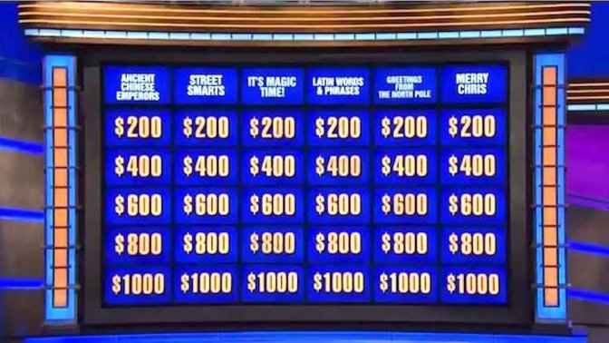 Does it bother you when people on Jeopardy repeat the entire category?