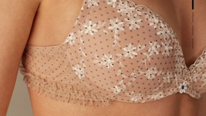 How to persuade a girlfriend l to take bra and panty & gift?