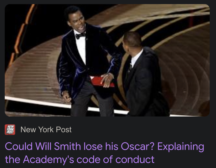 Did Will Smith go too far?