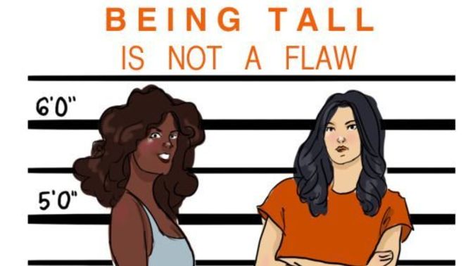 Girls, why are taller girls insecure?