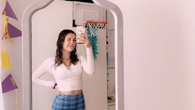 Does this outfit looks like I'm still trying to cling on my younger self? Or should I consider it wearing on date or while hanging out with friends?