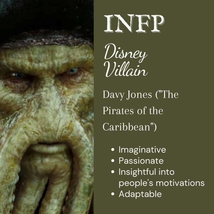 Which Disney villain are you based on your MBTI?