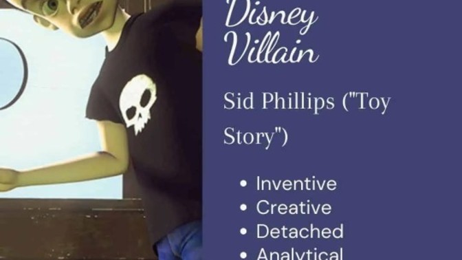 Which Disney villain are you based on your MBTI?