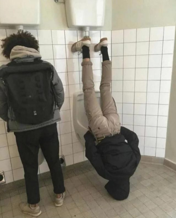 how to pee when you have a boner