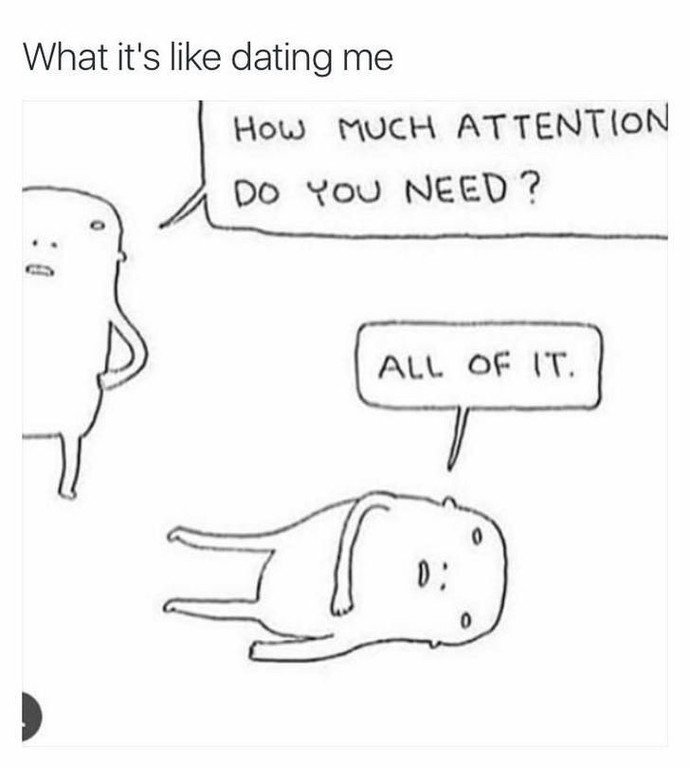 What notion do you have about being in a relationship?