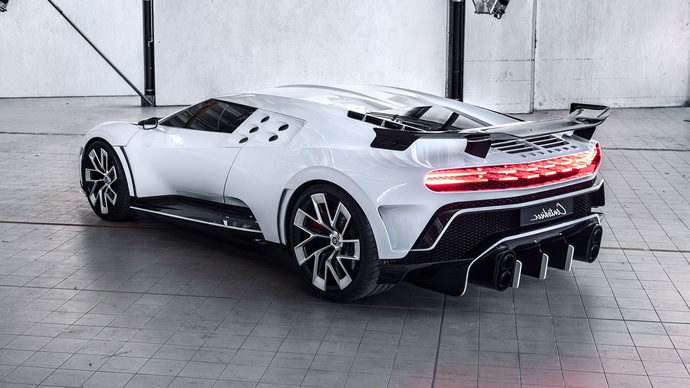 Bugatti CentodieciDeliveries of the 10 production models will begin later in 2022, the price is $8.8 million per car.