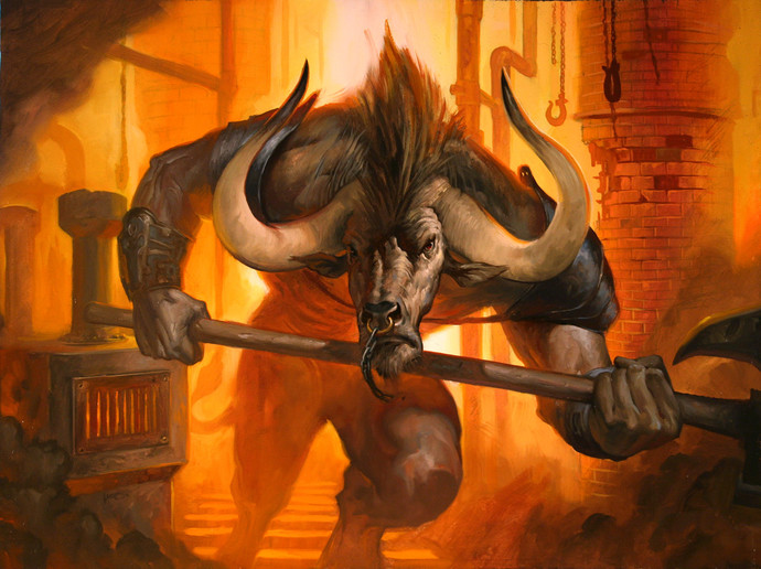 Rate this mythological creature: Minotaur?