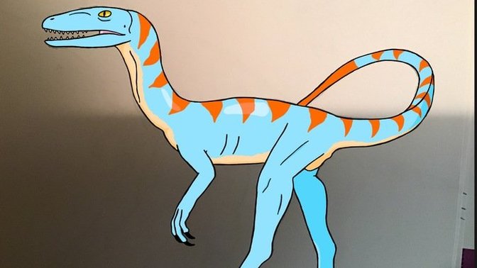 Coelophysis with color?